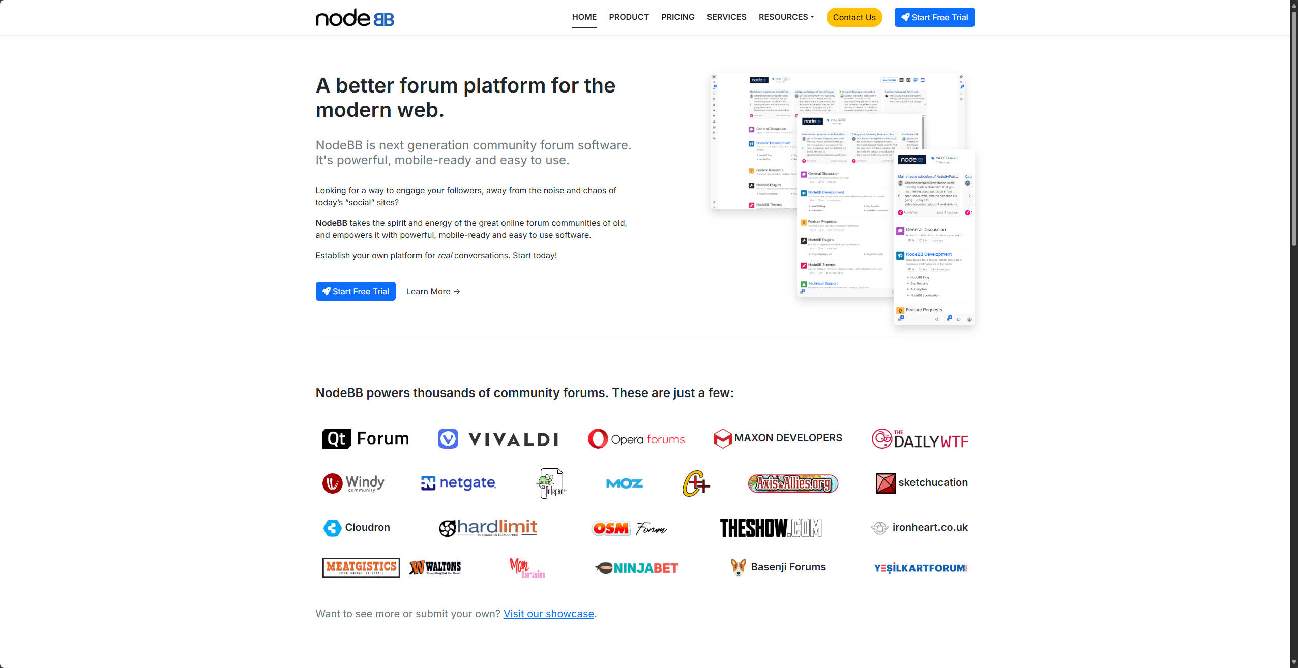 【网站】NodeBB